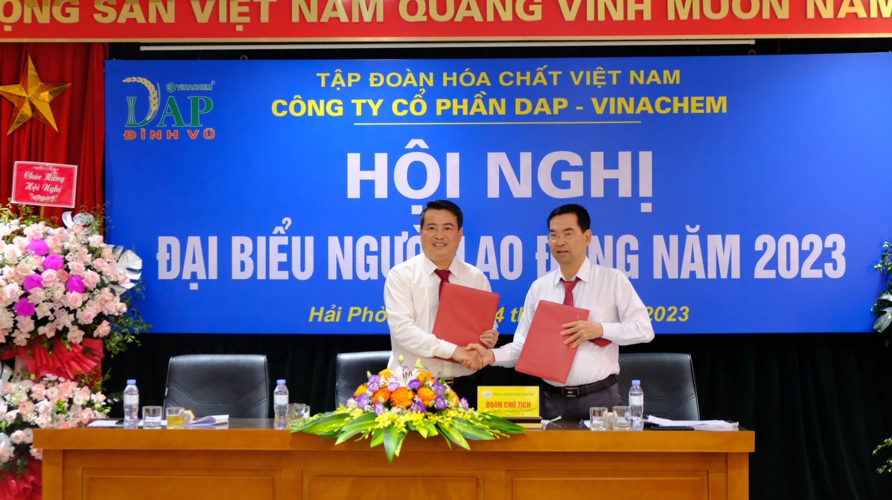 Công ty Cổ phần DAP-Vinachem tổ chức Hội nghị Đại biểu Người lao động năm 2023