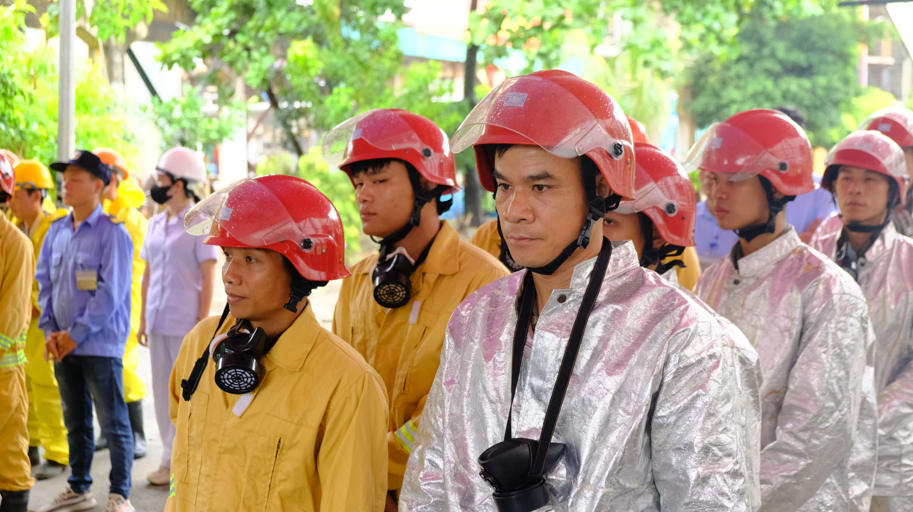 Công ty Cổ phần DAP-Vinachem tổ chức diễn tập phòng cháy chữa cháy và cứu nạn cứu hộ, ứng phó sự cố hoá chất, môi trường năm 2024.