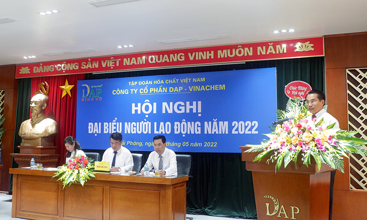 Hội nghị Đại biểu Người Lao động Công ty CP DAP – VINACHEM năm 2022