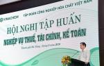 VINACHEM: Hội nghị tập huấn nghiệp vụ thuế, tài chính, kế toán năm 2018